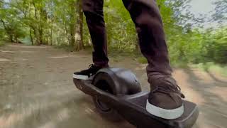 ONEWHEEL GT / FIRST RIDE IN PARIS's WOODS