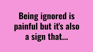 Being Ignored Is Painful But It's Also A Sign That | Psychology Says