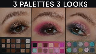 Blend Bunny Plastic, Give Me Glow My Little Teddy, Shellwe Farasha | 3 Looks 3 Palettes