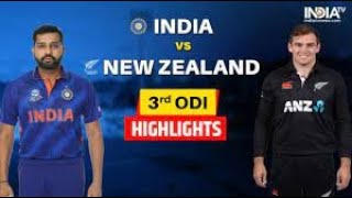india vs new zealand 3rd odi 2023 highlights india vs new zealand 3rd odi