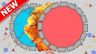 MOTHERSHIP VS MOTHERSHIP...!! - Diep.io Game - Epic MotherShip Vs Arena Closer Battle!!