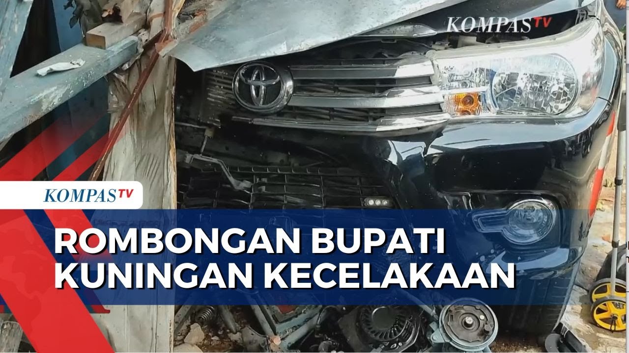 Begini Kronologi Kecelakaan Rombongan Mobil Bupati Kuningan, Mobil ...