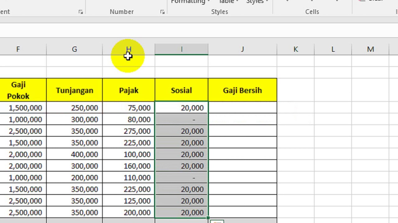 Latihan Microsoft Excel Vlookup Dan Hlookup Di - IMAGESEE