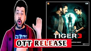 Tiger 3 OTT Release Salman Khan | ott release on Amazon Prime Video Tiger3