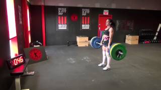 Abigail Guerrero - wodsports.ca - Wodapalooza Miami - Qualif WOD #1