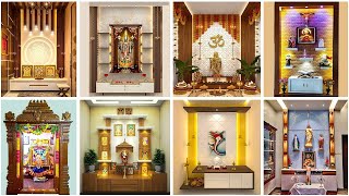 2023 Top 50 temple design for home interior! latest Pooja room design! Mandir Interior Design!