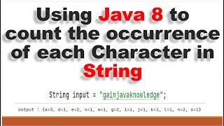 Count occurrences of a string using java8 stream