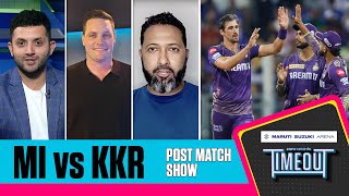 IPL 2024 - MI vs KKR  | Timeout LIVE | Kolkata win at the Wankhede for the first time in 12 years!