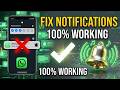 How to Fix WhatsApp Notifications Not Showing on Android (2026) 📲🔔 5 Fix for Missing Notifications ✅