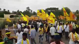Paritala sunitha, Sreeram rally with TDP leaders in Venkatapuram