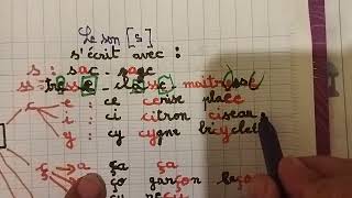 Le son /s/ Le trésor des Mots CE1