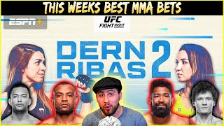 This Weeks Best MMA Bets - UFC Vegas 101 Betting Breakdown Dern vs Ribas 2 | Lock Of The Week