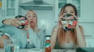 Sina Deinert \u0026 Heyoon Jeong - Spicy Noodle Challenge