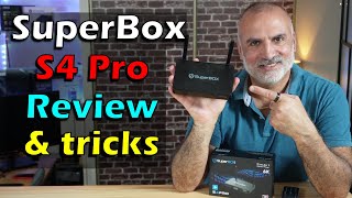 SuperBox S4 Pro Android TV Box full review and important tricks