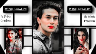 Chal Wahan Jaate Hain 🥰 Love🌹Whatsapp Status 😘 Tiger Shroff 💔 Kriti Senon🥀4k Full Screen Status#4k