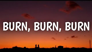 Zach Bryan - Burn, Burn, Burn (Lyrics) | 8D Audio 🎧