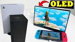 Turn your regular Nintendo Switch to OLED | Innocn 13.3" OLED portable monitor