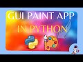 Create a Python GUI Paint -  Tkinter Python Project Part 1