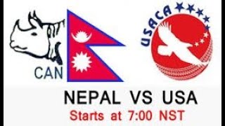 NEPAL VS USA ICC WORLD CUP DIVISION TWO LEAGUE CRICKET MATCH HIGHLIGHTS | NEPAL WON BY 35 RUNS |