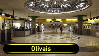 Metro Station Olivais - Lisbon 🇵🇹 - Walkthrough 🚶