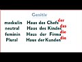 في اقل من 4 دقائق هتفهم يعني مضاف إليه في اللغة الألمانية genitiv