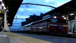 【久しぶりのEF81-81牽引！】カシオペア紀行盛岡行き古河駅通過