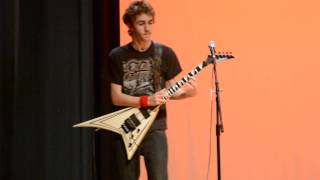 Highschool Talent Show Eruption Guitar Cover