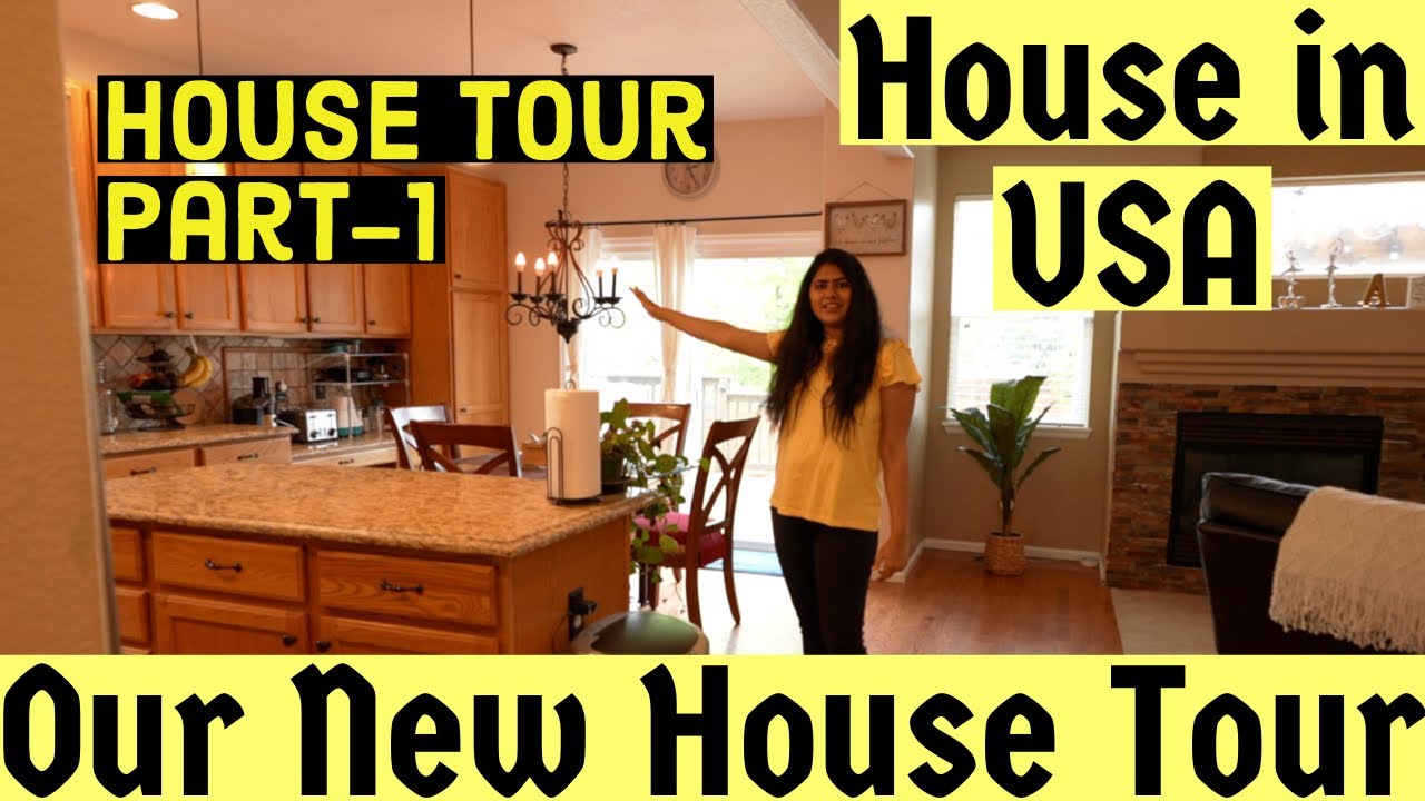 Our New House Tour In USA | House Tour Video Part-1| We Bought A New ...