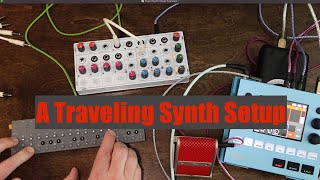 Travel Synth Setup Overview - Modern Sounds Pluto, OP-Z, Tula Microphone, 1010 Bluebox Mixer