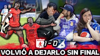 OTRA VEZ AMÉRICA REACCIÓN AMÉRICA vs MILLONARIOS (1-0) Liga BetPlay Dimayor 2023-2