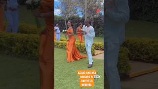 TIKTOKER AZZIAD NASENYA DANCING AT AKOTHEE'S WEDDING || AKOTHEE WEDDING CEREMONY #shorts #shortsfeed