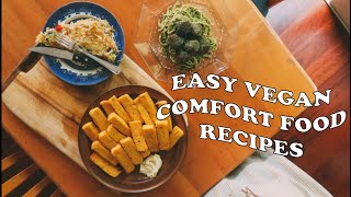 3 Heavenly Vegan Comfort Food Recipes ✨ !! (Gluten-Free too)