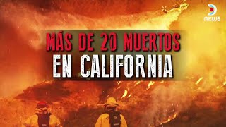 EE.UU: Funcionarios y bomberos que combaten el fuego en Los Ángeles anuncian medidas - DNews