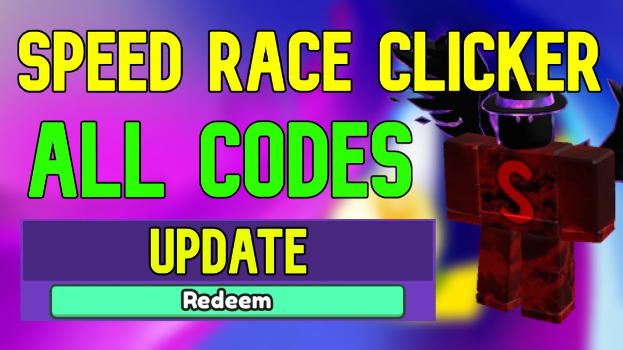 ALL Speed Race Clicker CODES | Roblox Speed Race Clicker Codes (April ...