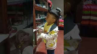 আয়ান মাথায় তেল দেয় #family #funny #cutebaby #cute #highlights #baby #newborn #comedy #minivlog