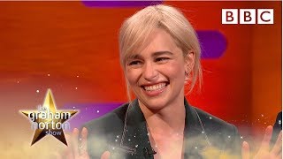 Emilia Clarke explains why Brad Pitt gave her the best night of her life | The Graham Norton Show
