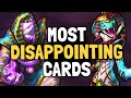 The 5 MOST DISAPPOINTING Cards in Saviors of Uldum | Hearthstone