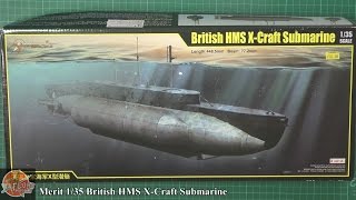 Merit 1/35th HMS X Craft Review