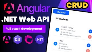 Angular + ASP.NET Core Web API CRUD Guide