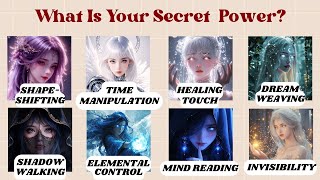 What Is Your Secret Power? 🔮 | Fantasy Personality Quiz (Requested ) | @quizgalaxtopia