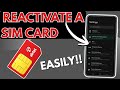 How To Activate A SIM Card That Is Deactivated (2026) - Simple Steps