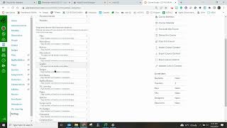 Canvas Navigation Settings