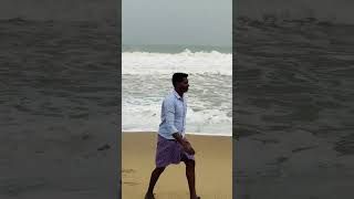 கடற்கரையில் தூண்டிலில் கெளுத்தி மீன் பிடிக்கும் முறை #shorts #fishing #fishingvideo