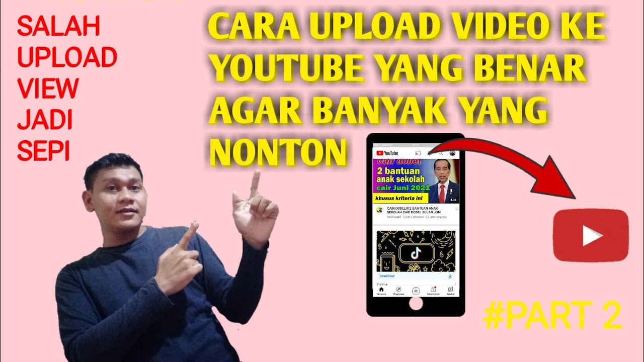 Cara Upload Video Ke Youtube Yang Benar - YouTube