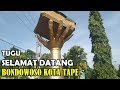 New monument in the form of HANDS and TAPE in my town Bondowoso East Java