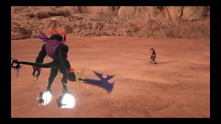 【KH3】裏ボス ダークインフェルノ 魔法のみ ノーダメ Dark Inferno magic only