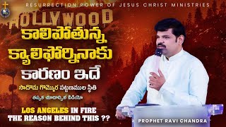 కాలిపోతున్న క్యాలిఫోర్నినాకు కారణం ఇదే | The Reason behind the fire of Los Angeles #lawildfires