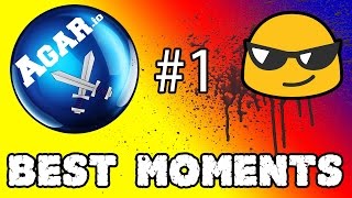 Agar.io Solo Gameplay Best Moments of Week #1 (Original Agar.io)