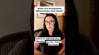 Can Immigration Officers Enter Your Home? | Administrative vs Judicial Warrants Explained