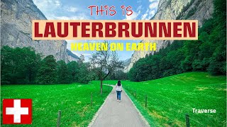 Lauterbrunnen Valley | Switzerland’s Most Beautiful Village | Valley of 72 Waterfalls | 4K